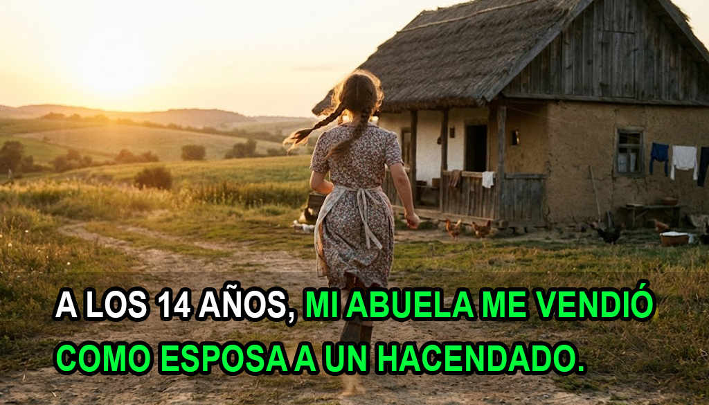 A LOS 14 AÑOS, MI ABUELA ME VENDIÓ COMO ESPOSA A UN HACENDADO.